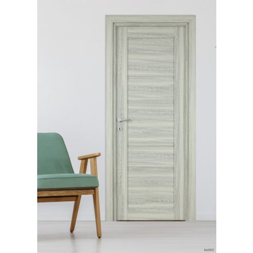 Bella pezsgő szürke Tömör MDF dekorfóliás ajtó tokkal és toktakaróval 88x203