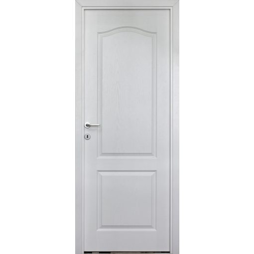 Classic I. Festett teli MDF fehér ajtó tokkal és toktakaróval 68X203