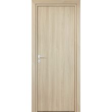 Alpok Dekorfóliás MDF ajtó tokkal és toktakaróval kőris 78x203