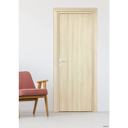 Alpok Dekorfóliás MDF ajtó tokkal és toktakaróval kőris 88x203