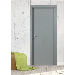   Wave Prémium Festett MDF szürke ajtó tokkal és toktakaróval 68x203