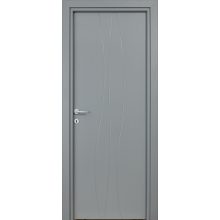 Wave Prémium Festett MDF szürke ajtó tokkal és toktakaróval 88x203