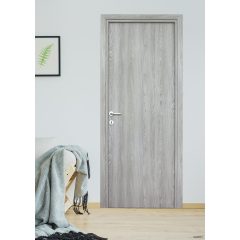   Alpok Dekorfóliás MDF ajtó tokkal és toktakaróval szürke 68x203