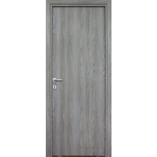 Alpok Dekorfóliás MDF ajtó tokkal és toktakaróval szürke 88x203