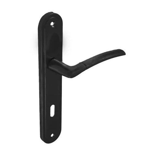 Figo Pajzsos Matt Fekete 90 mm BB kilincs