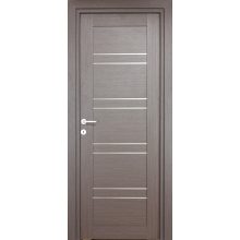Karina Üveges wenge Tömör MDF dekorfóliás ajtó tokkal és toktakaróval 68x203
