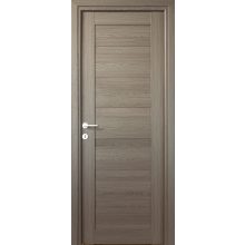 Duna teli antracit Tömör MDF dekorfóliás ajtó tokkal és toktakaróval 68x203