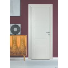 Bella fehér Tömör MDF dekorfóliás ajtó tokkal és toktakaróval 68x203