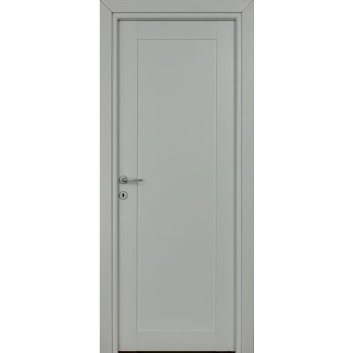Mod fehér Tömör MDF dekorfóliás ajtó tokkal és toktakaróval 68x203