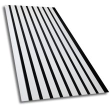 Akusztikus falpanel fehér 60x260