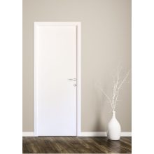 Alpok Dekorfóliás MDF ajtó tokkal és toktakaróval fehér 88x203